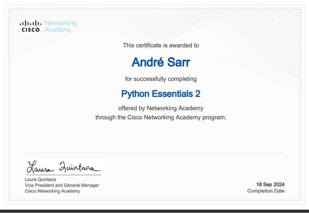 Python Essential 2
